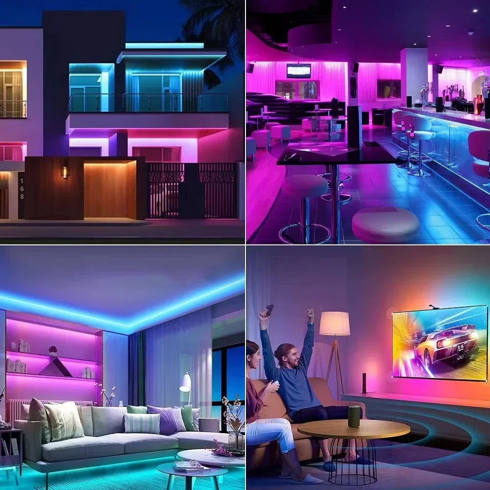 LED Strip Lights Smart Bluetooth 24Key Remote