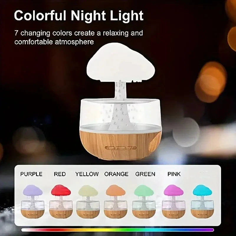 Rain Cloud Humidifier night lamp