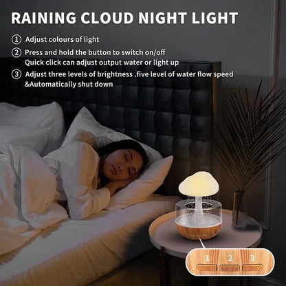 Rain Cloud Humidifier night lamp