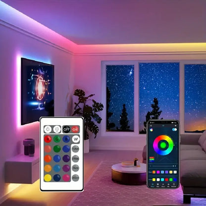 LED Strip Lights Smart Bluetooth 24Key Remote