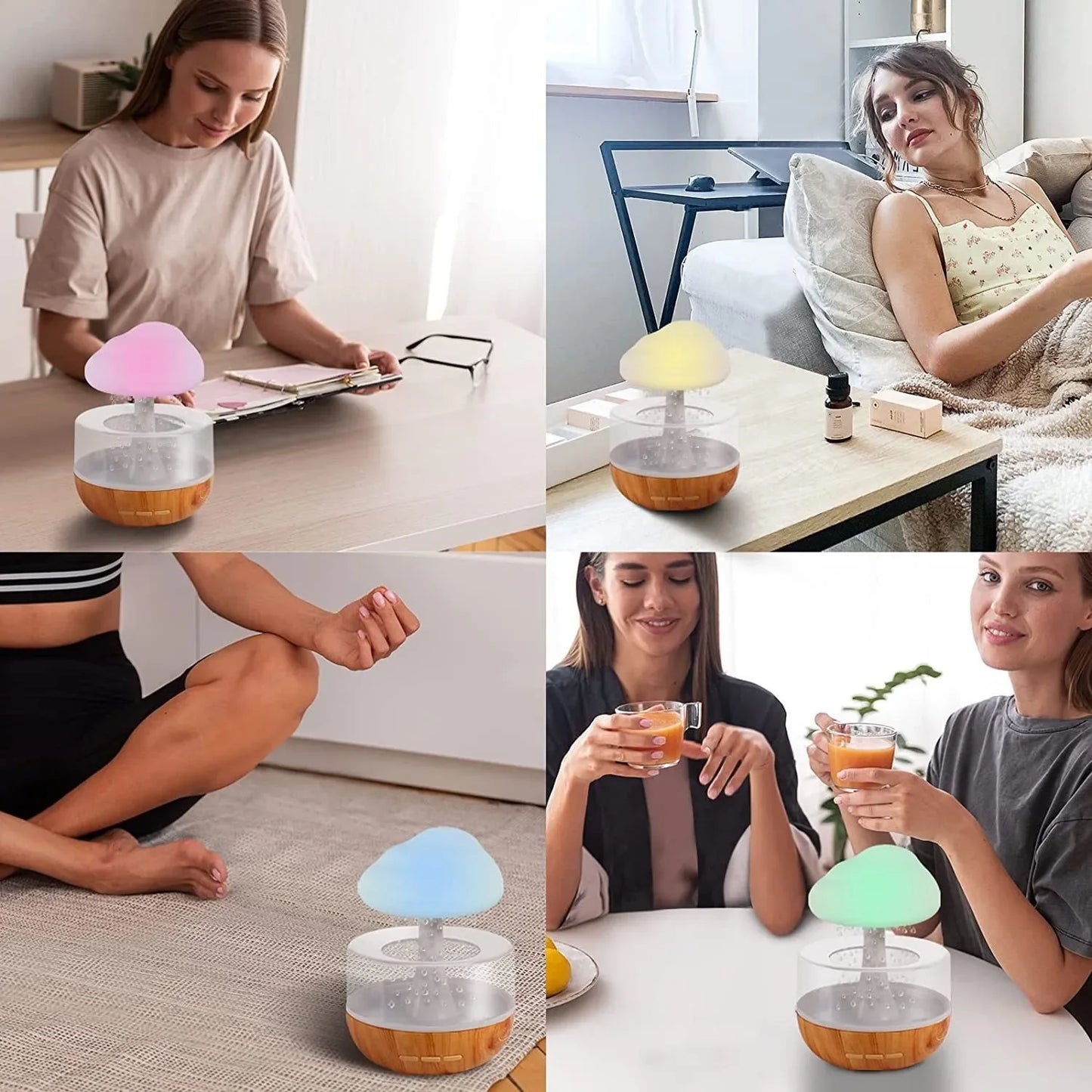 Rain Cloud Humidifier night lamp