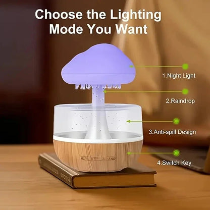 Rain Cloud Humidifier night lamp