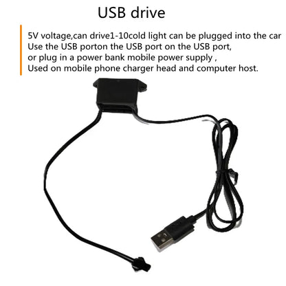 Car Interior Led Decorative Wiring Neon Strip