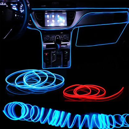 Car Interior Led Decorative Wiring Neon Strip