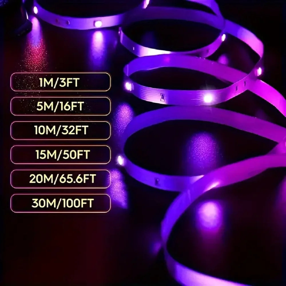 LED Strip Lights Smart Bluetooth 24Key Remote