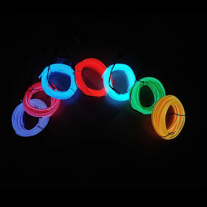 Car Interior Led Decorative Wiring Neon Strip