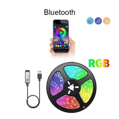 LED Strip Lights Smart Bluetooth 24Key Remote